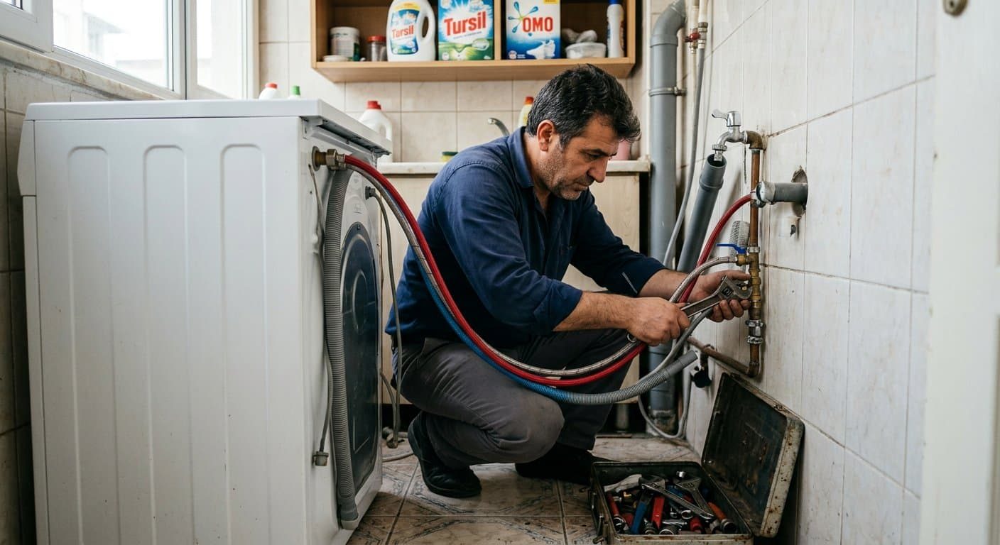 Çamaşır Makinesi Su Bağlantısı uygulama görseli 2